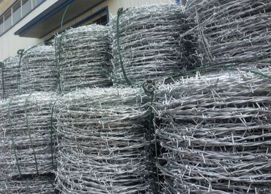 Zinc Coated Barbed Wire Fence For Enhanced Security And Protection