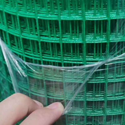 Pvc rivestito a caldo immerso galvanizzato in acciaio inossidabile Saldato rete di filo 15m-30m 50m lunghezza