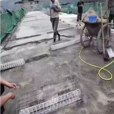 Costruzione immersa a caldo 1 X 1 Griglia di filo saldato Forma di foro quadrato di filo di ferro galvanizzato