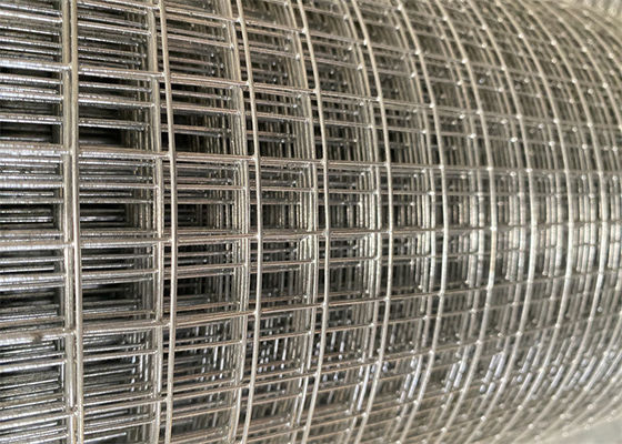 1/2 pollice quadrato Galvanizzato Welded Wire Mesh rotolo per recinzione giardino