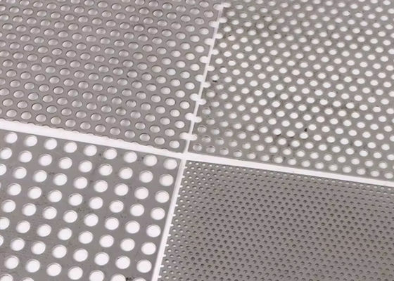 Carta perforata galvanizzata a buco rotondo per varie applicazioni industriali