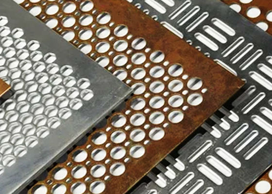 Piastra perforata Ss 304 permeabile a buco rotondo poroso