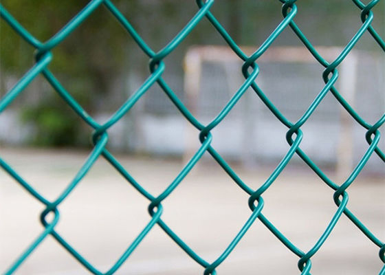 Griglia di crochet Pvc Galvanizzato Rollo di maglia per l'installazione di recinzioni da giardino