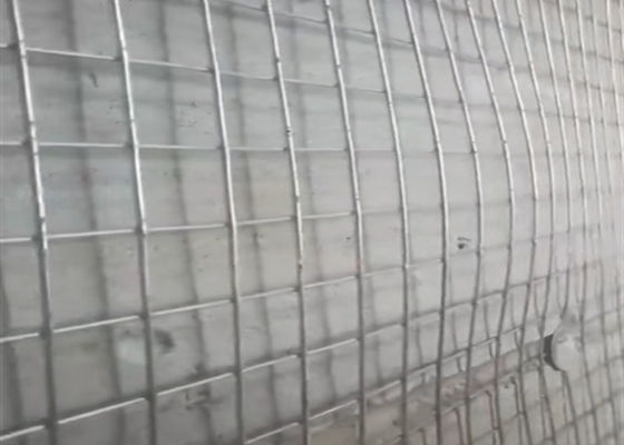 Maglia di cemento a fori quadrati 6x6 per la costruzione Maglia di cemento da costruzione 10-120 G/M2 Rivestimento di zinco