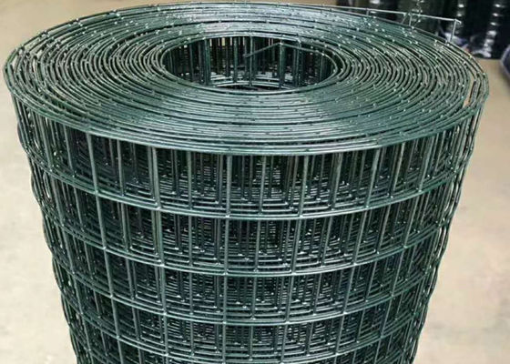 Colore verde Pvc rivestito pannelli di maglia di filo saldato galvanizzato acciaio a basso tenore di carbonio Q195 griglie