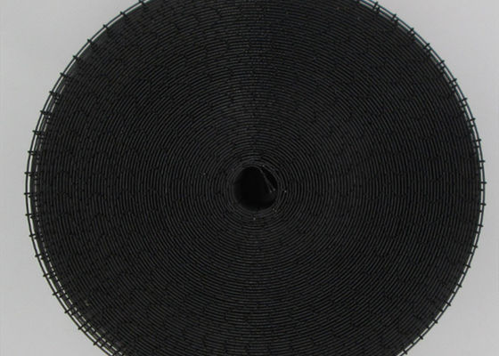Indumento di tessuto nero in PVC rivestito con maglia di filo rosso Indumento a rotoli 1x1 per saldatura campioni gratuiti