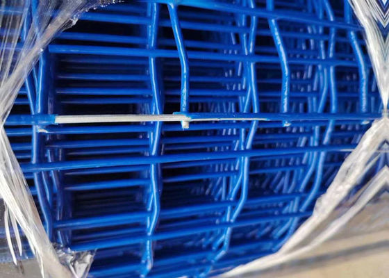 Pvc rivestito in nero verde con rete di filo di ferro saldato