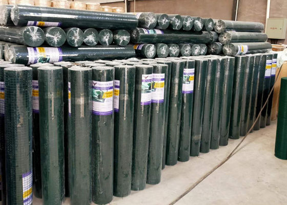 Long Life Span Pvc plastica rivestita di rete di saldatura Recinzione con decorazione resistente all'usura