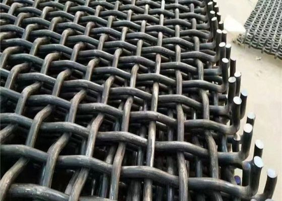 Maglietta di filo incrociato per schermo vibrante tessuta per schermo di cava