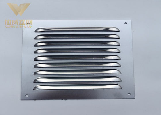 Dimensione personalizzata 304 Inossidabile Foglio Perforato Leggero Aluminio SS304 Louver Punch Metal Mesh Ventilazione di riscaldamento