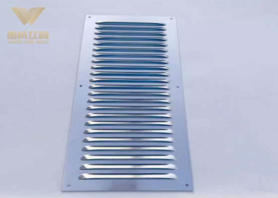 Ventilazione 304 lamiera perforata in acciaio inossidabile SS Louver Punch Metal Gutters Placca a maglia
