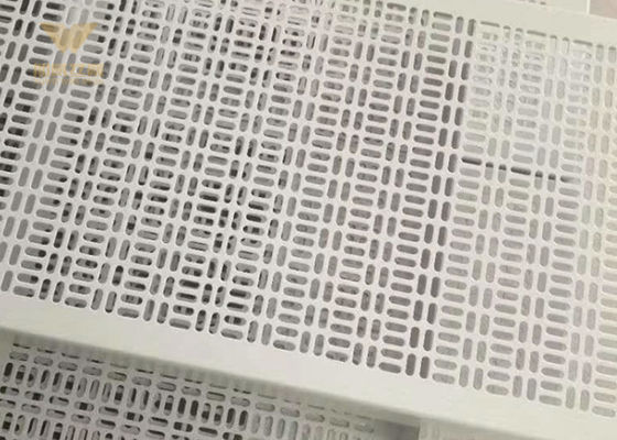 Finitura perforata di metallo perforata di alluminio a foro rotondo