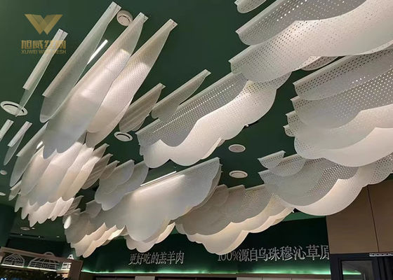 Dischi di metallo stampati decorativi a perforazione cava su misura